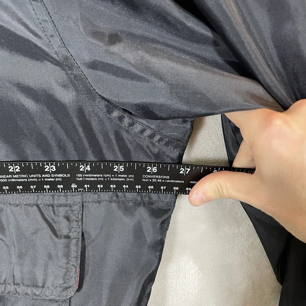 Vtg Snap-on Tool Jacket Men XL Utility Cargo Mechanic Bomber Biker Nylon Y2K 90s
